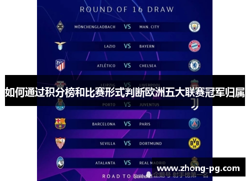 如何通过积分榜和比赛形式判断欧洲五大联赛冠军归属