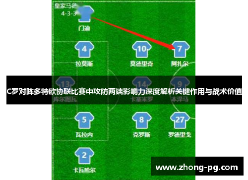 C罗对阵多特欧协联比赛中攻防两端影响力深度解析关键作用与战术价值